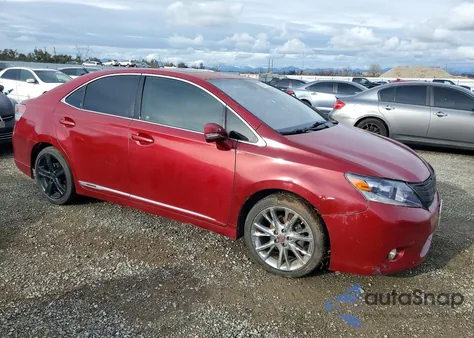 2010 Lexus Hs 250H z USA, uszkodzony, nr VIN JTHBB1BA3A2019564